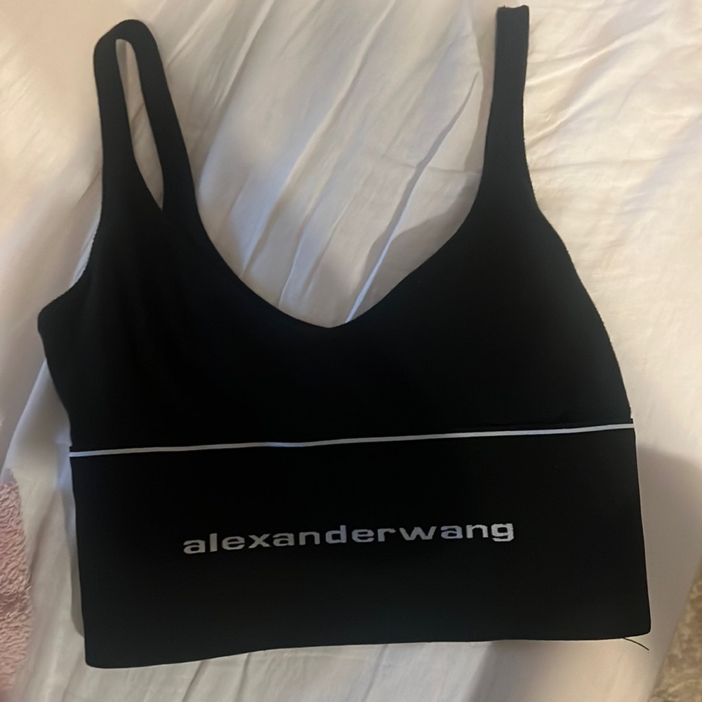 Alexander wang crop top xs fits like a small